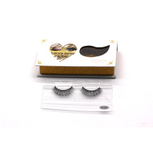 DL04T HITOMI clear band false eyelashes wholesale price 3d silk lashes invisible band private label 3d silk eyelashes